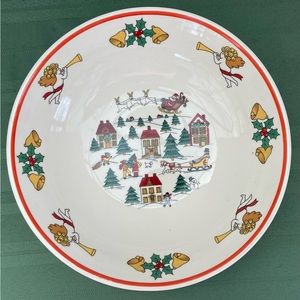 Christmas bowl Jamestown, The Joy of Christmas